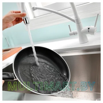 Смеситель Paulmark Siegen Si213111-431TW (белый матовый) картинка 7